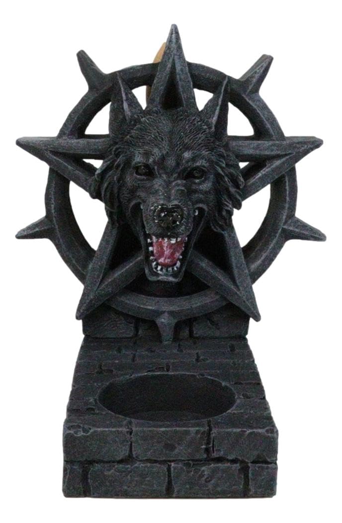 Ebros Gothic Werwolf-Figur – 8,3 Cm Hoch, Aus Designerharz Handbemalt, Für Halloween & Fantasy-Deko