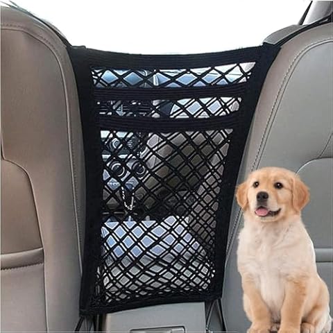 Xumann Dog Car Barrier with Storage Cover