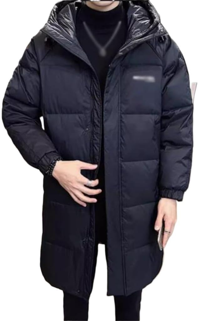 High Street Ruffian Handsome In The Long Of Thick Coat Down Jacket Down Jacket Men's Winter