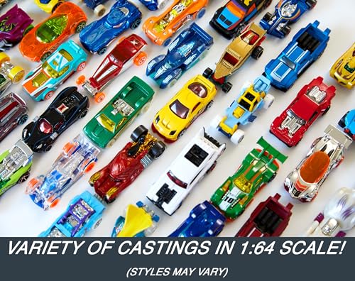 Image of Hot Wheels City Ultimate Hauler, Transforms into Stomping T-Rex with Race Track, Lights and Sounds, Toy Storage for 20+ 1:64 Scale Cars + 50-Pack of 1:64 Scale Vehicles