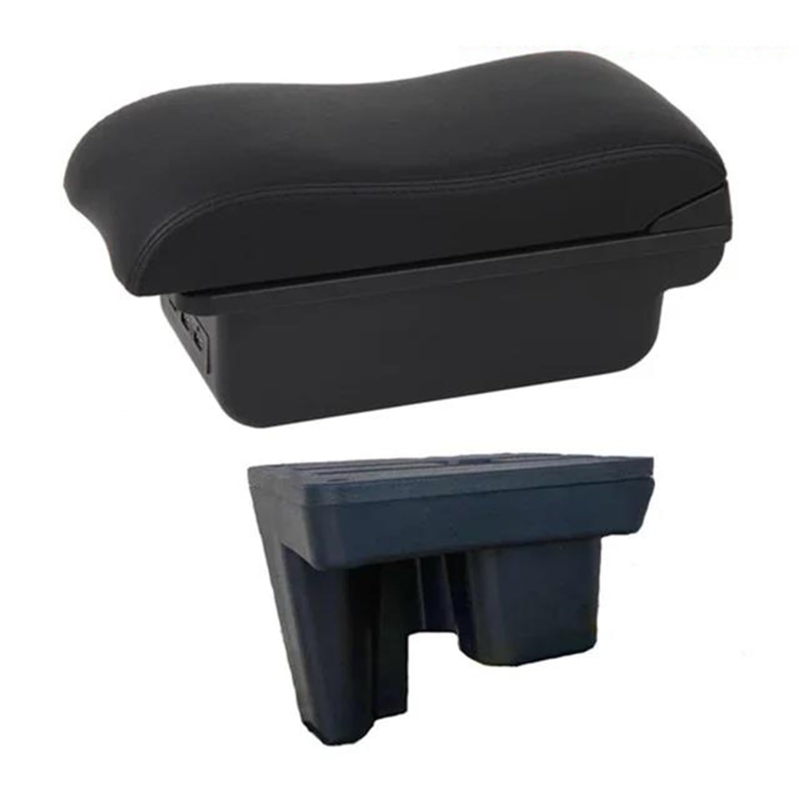 Dtsgcx C2 Black Line Car Center Console Armrest Storage Box Modification Retrofit Leather Interior Accessories For Hilux(C2 Black Line)