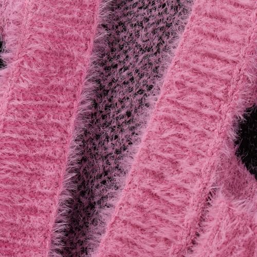 Mommy and Me Valentines Day Open Front Sweater Crewneck Long Sleeve Love Heart Cardigan Outerwear Coats3