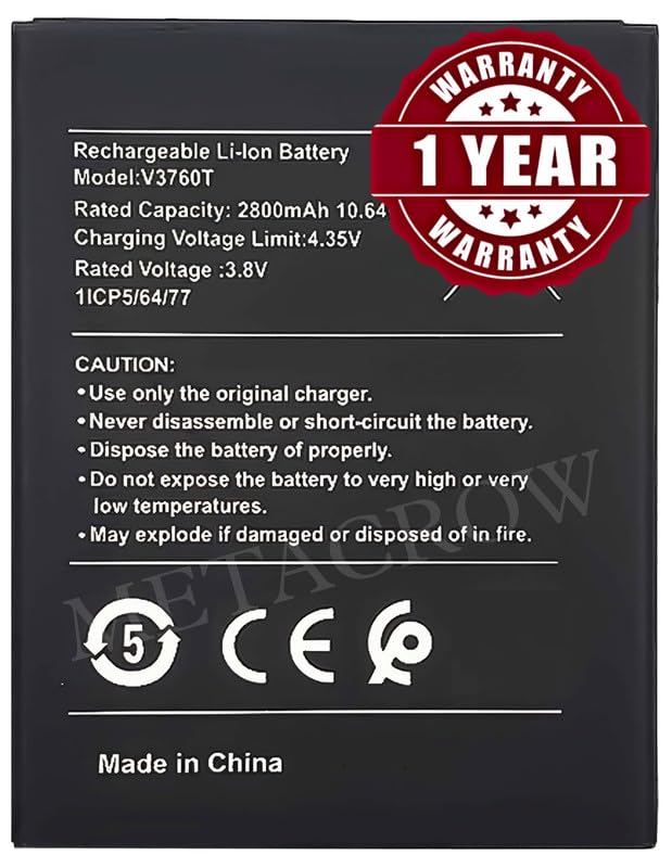 Image of Original V3760T Battery Compatible for Nokia C2 - (2800mAh) - 1 Year Warranty JK1