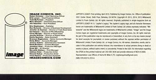 Jupiter's Legacy, Volume 1 1632153106 Book Cover