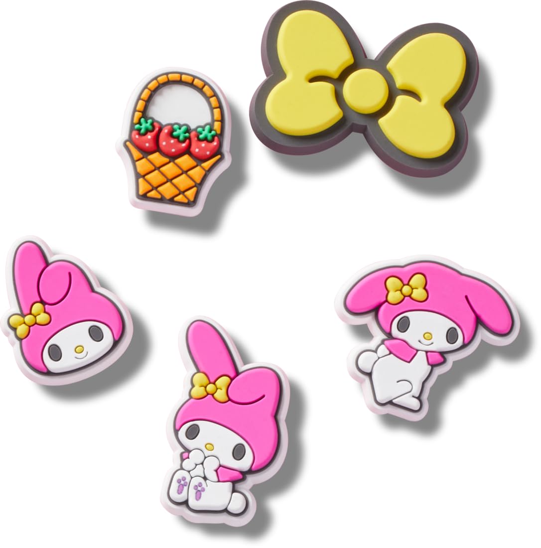 Crocs Jibbitz Movie & TV Show Shoe Charms, MyMelody, 5 Pack