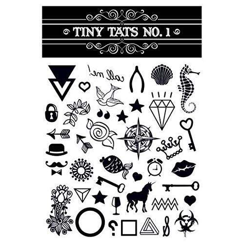 Small Temporary Black Tattoos - 40 Tiny Tattoo Designs to Cut Apart