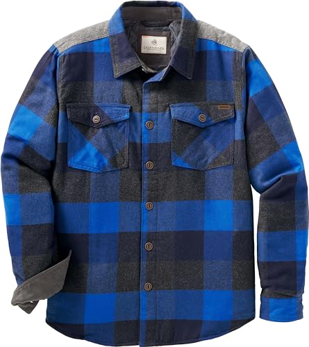 Image of Legendary Whitetails Men's Woodsman Quilted Shirt Jacket
