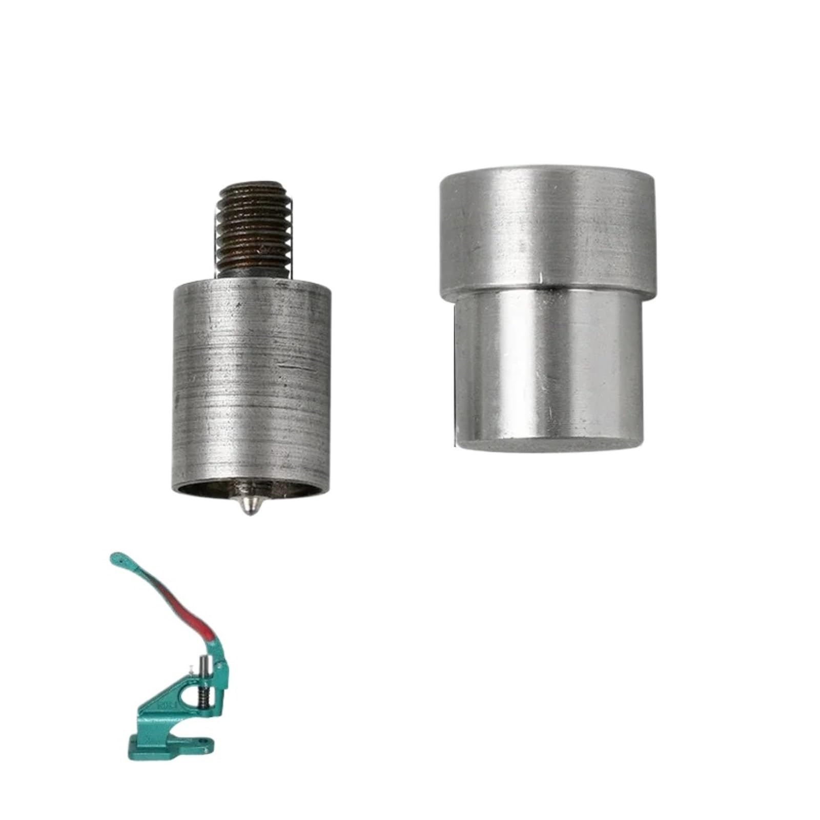 Snap Fasteners Botón Die Juego de moldes cierre a presión | Troqueles de botón de metal, suministros de costura DIY(655-10mm)