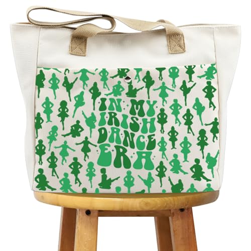 Bolso tipo tote con diseño Irish Dance miniatura 1