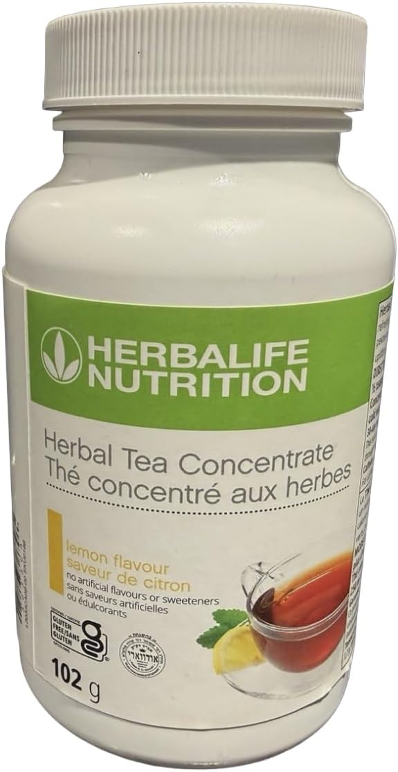 Herbal Tea Concentrate: Lemon 3.6 OZ (102g) Gluten Free, Naturally Flavored, No Artificial Sweetener