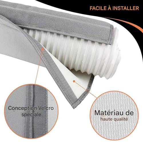 Housse de tuyau pour climatiseur portable avec manchon isolant