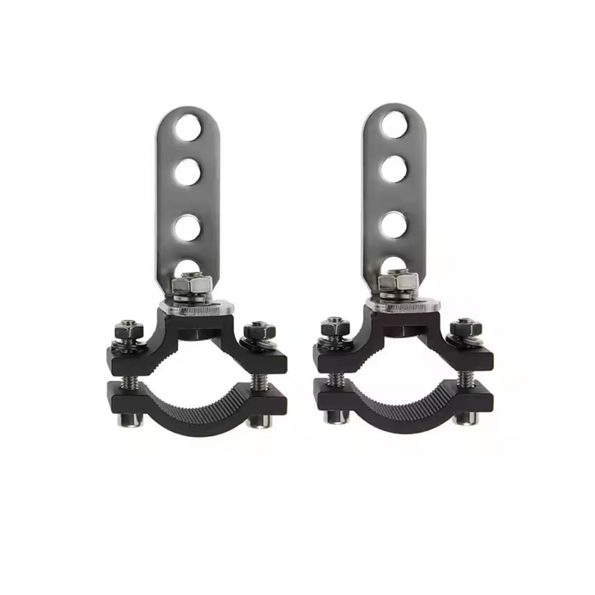 Gutol 2 PCS Electric Scooters External Light Bracket 22-32mm Universal Motorcycle Round Tube Mount Kit