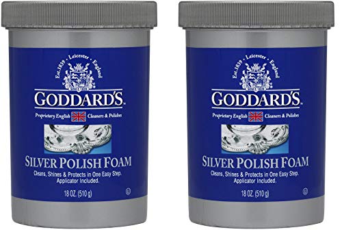 Goddard's 707087 Silver Polish Foam, 18 Oz (Pack of 2)