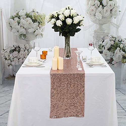 Save on Juya Delight Rose Gold Sequin Table Runner with code CN2TTKEF - Image 6