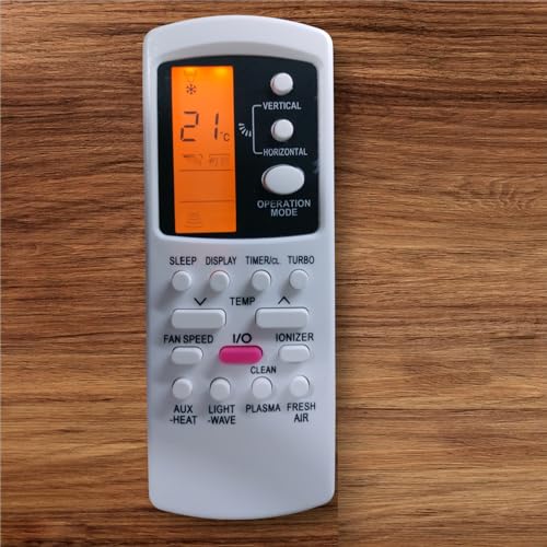 Image of Ac Remote Control Compatible For Lloyd Ac Remote /Lloyd Split Ac Remote /Lloyd Window Ac Remote (Model 13 With Back Light Lloyd),White