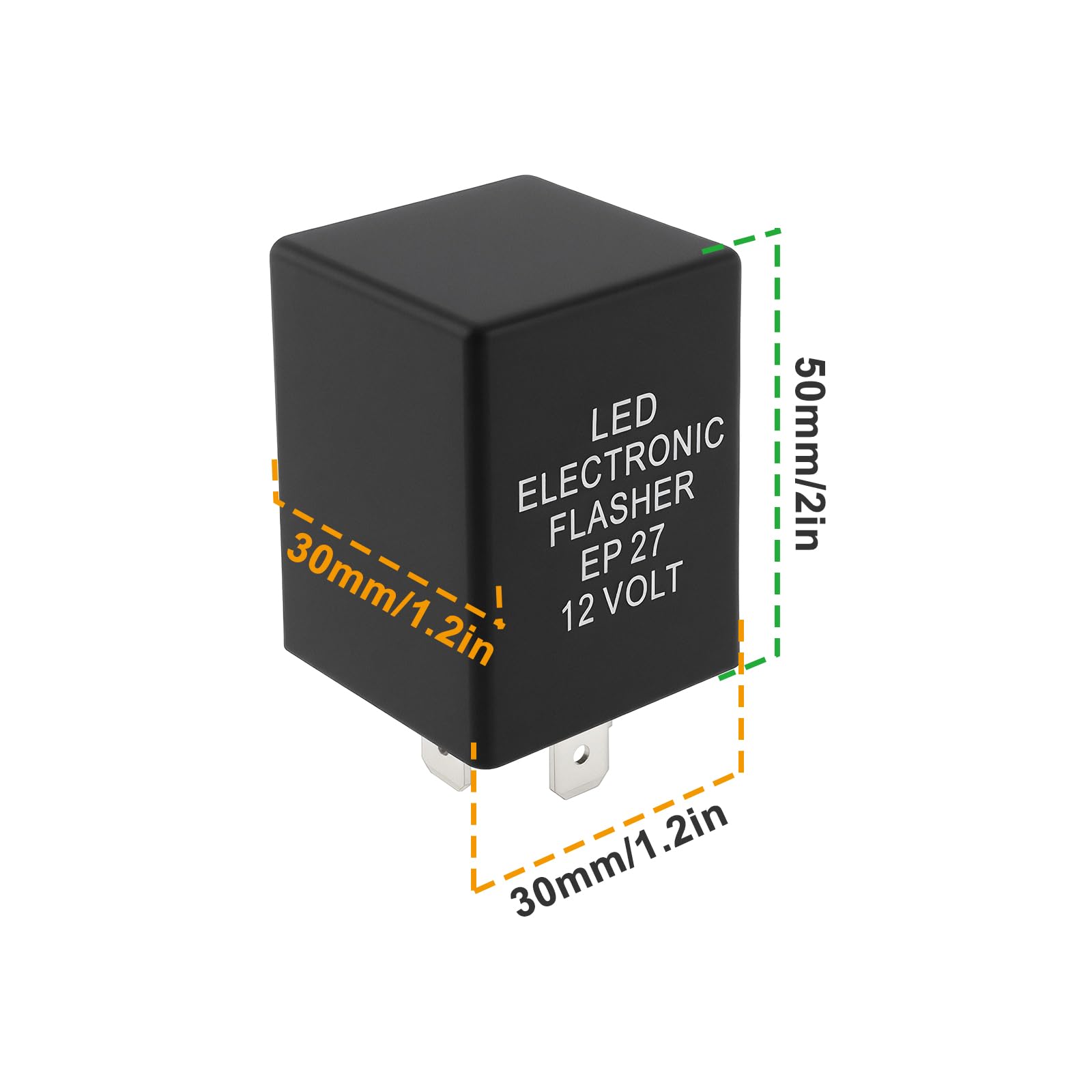 RELAIS CLIGNOTANT ÉLECTRONIQUE Led Relais Clignotant Électronique Pour