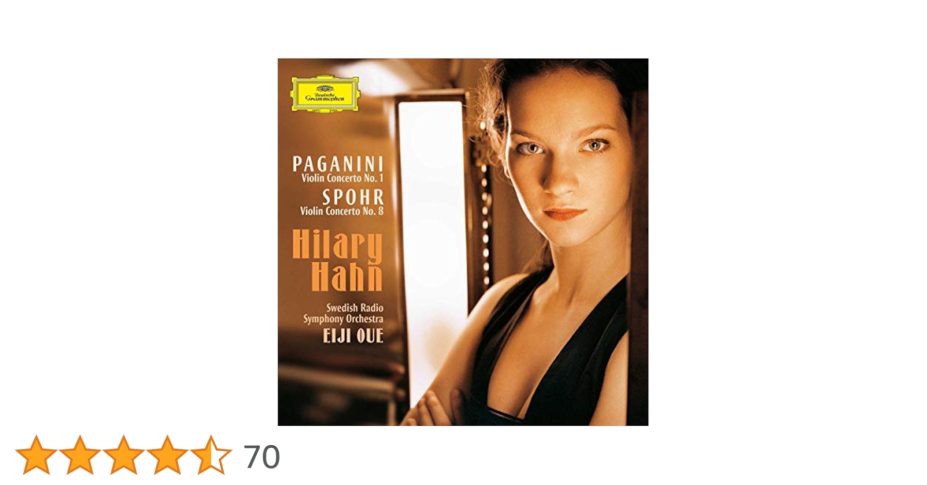 Amazon.co.jp: Paganini: Violin Concerto No. 1 / Spohr