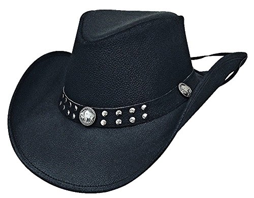 Bullhide Montecalo ALSTON Top Grain Leather Aussie Style Western Hat xLarge