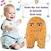 hotekous Plush Toy,9.8 in Singing Cotton Eye Joe Plush Funny Chicken Nugget Pillow Toys for Fans-Meme Plush