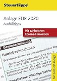  Anlage EÜR 2020: Ausfülltipps
