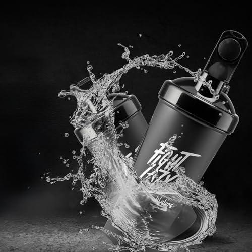 Image of Lifelong Gym Shaker Bottle and Skipping Rope For Boys and Girls. /Fitness And Strength Training Rope /Protein Shaker /Leakproof Shaker,(Pack Of 2) - Black