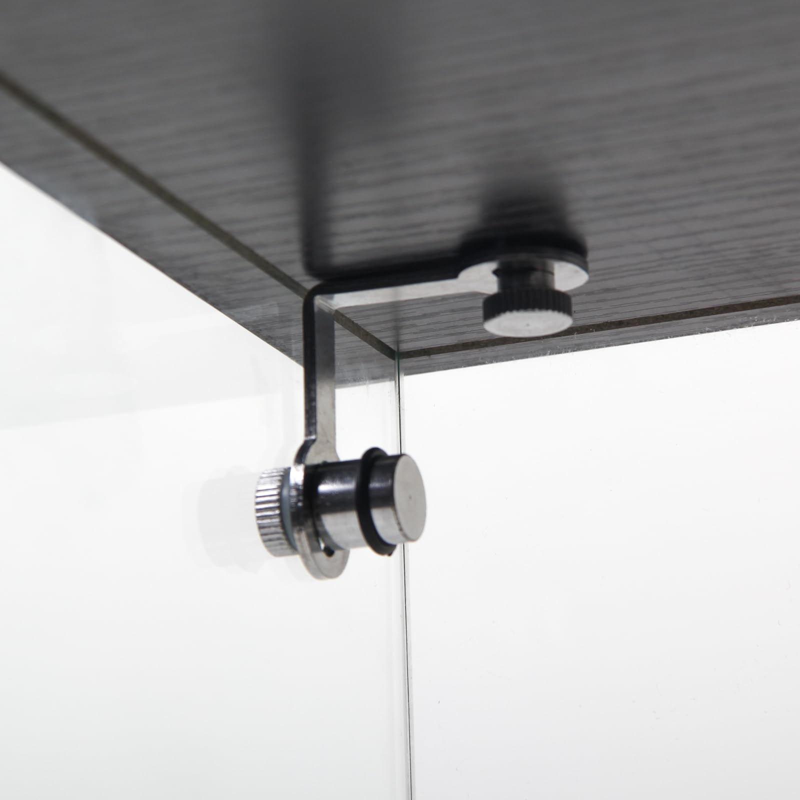 Jeerbly Vetrina in vetro, vetrina monopanta per soggiorno, camera da letto, ufficio, blg-15