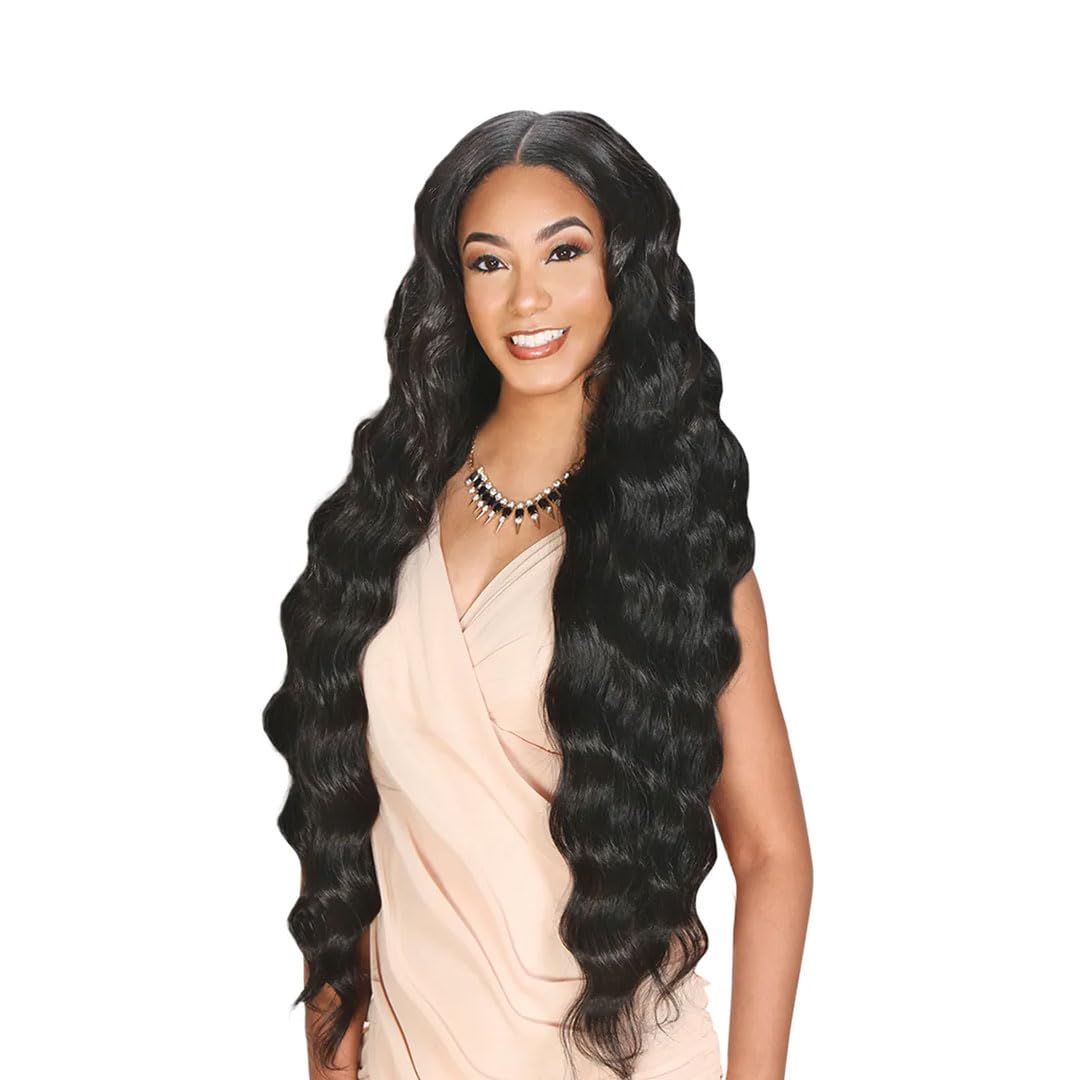 Zury Sis Synthetic Natural Dream Weave - Ocean Wave 30" (Color : Natural) 30" NATURAL