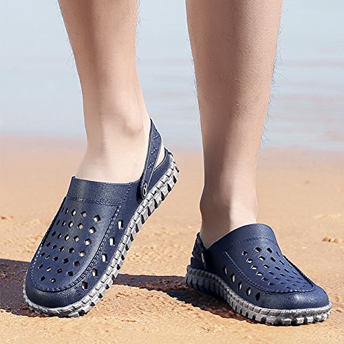 beister Mens Garden Clogs Mules, Anti-Slip Water Shoes Breathable Sandals Slippers Outdoor, Beach, Shower - Thumbnail 7