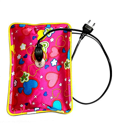 Image of heating bag, hot water bags for pain relief, heating bag electric, Heating Pad-Heat Pouch Hot Water Bottle Bag, Electric Hot Water Bag,heating pad(Mlti Color- Pack of 1)