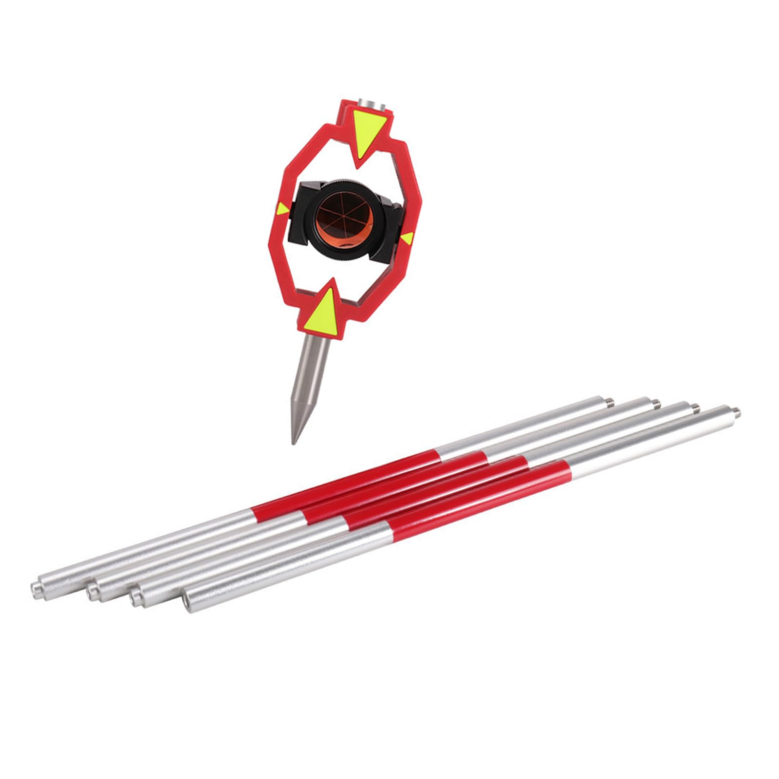 Temooues 0Mm Portable L Type Device Surveying Prim For Construction Site Surveying Comes With Storage Storage & Multiple Constant Option Tiny Crystal For