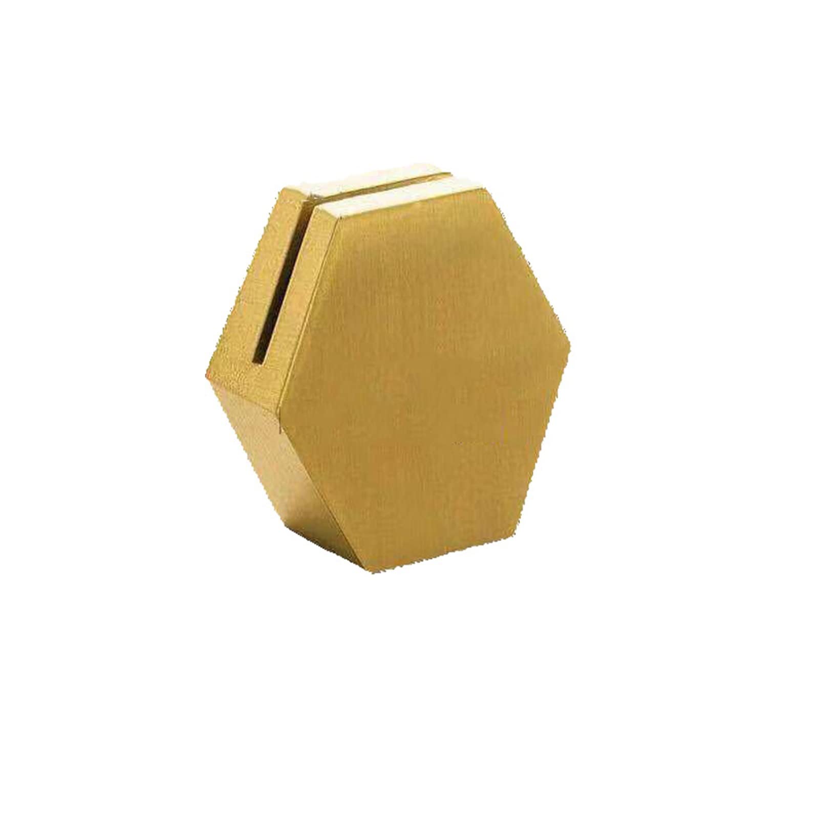 Wcxozerty Gold Business Card Holder Business Card Holder Desktop Desk Photo Folder For Office Home(4.5X4x1.4cm)