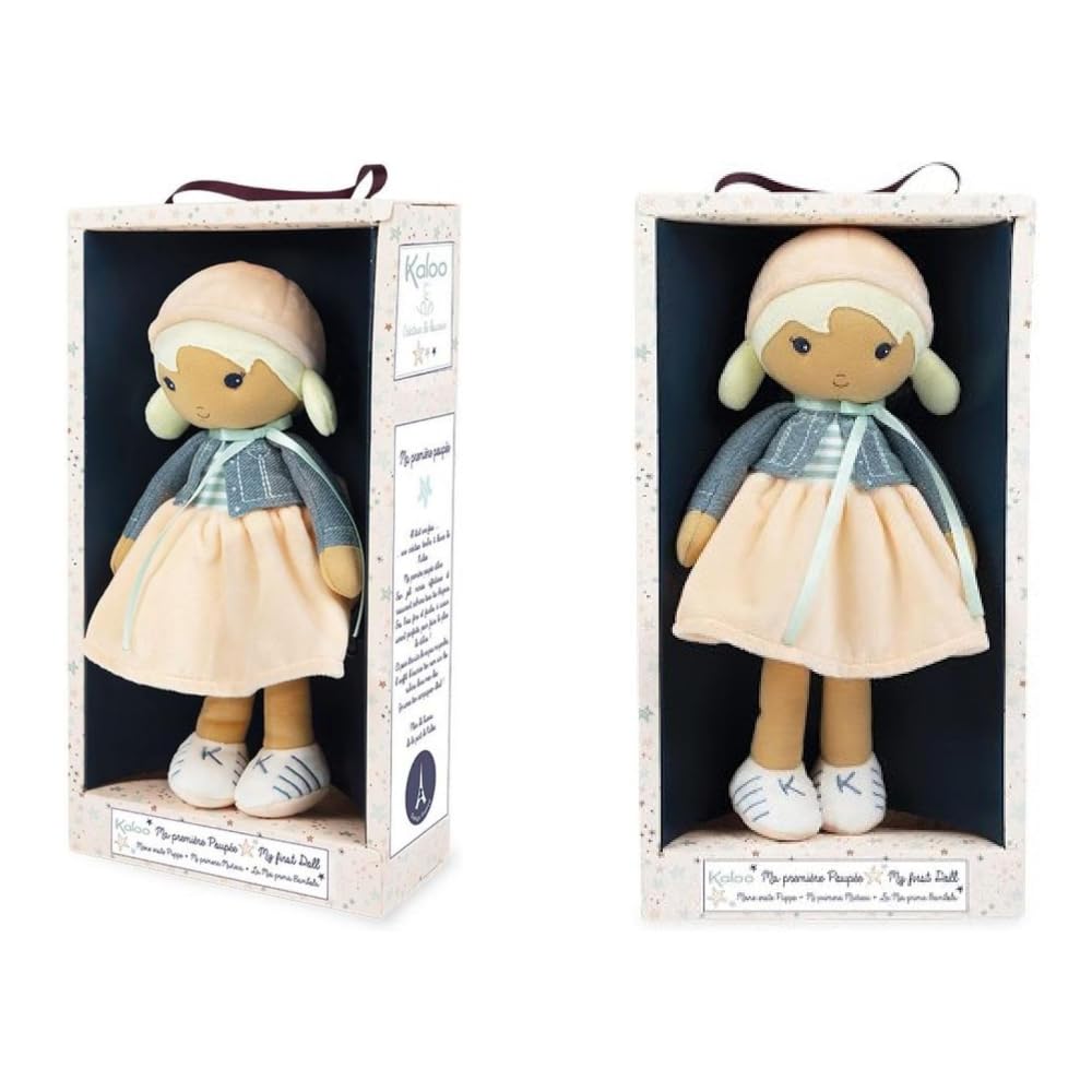 KALOO Colección Tendresse Mi Primera Muñeca de Trapo Chloé K, 32 cm K963660, 32cm, Chloe — view 8
