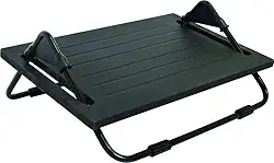 Apoio de Pé, Multivisão, Apoio-PR, Preto, 19.5x47x41 cm