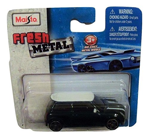 Maisto Fresh Metal Die-Cast Vehicles ~ BMW Mini Cooper (Dark Metallic Teal)