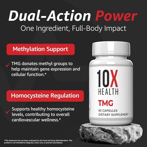 10X Health System Trimethylglycine Supplement