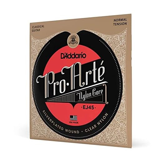 D'Addario EJ45 Pro-Arte, cuerdas de nailon para guitarra clásica, tensión normal