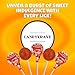 Tootsie Pops Lollipops with Orange Flavored Tootsie Center, 50 Pieces, Individually Wrapped Delicious Gluten Free Hard Candy for Pantry, Birthdays, Easter & Christmas (2.5 lbs)