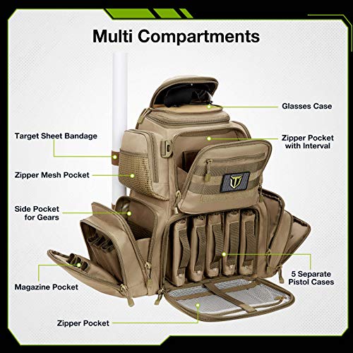 TIDEWE Tactical Range Backpack
