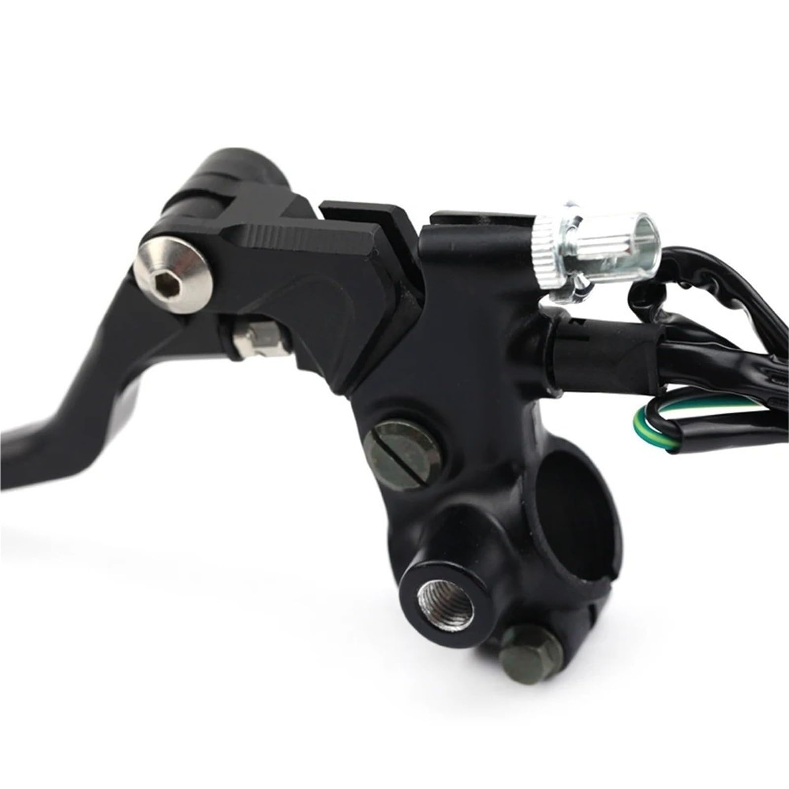 Czarna dźwignia sprzęgła CNC z zespołem okonia, kompatybilna z YAMAHA YZ125 85 80 XT660 X/R/E XT350 XT250/225 Serow XT125 XTZ750/650