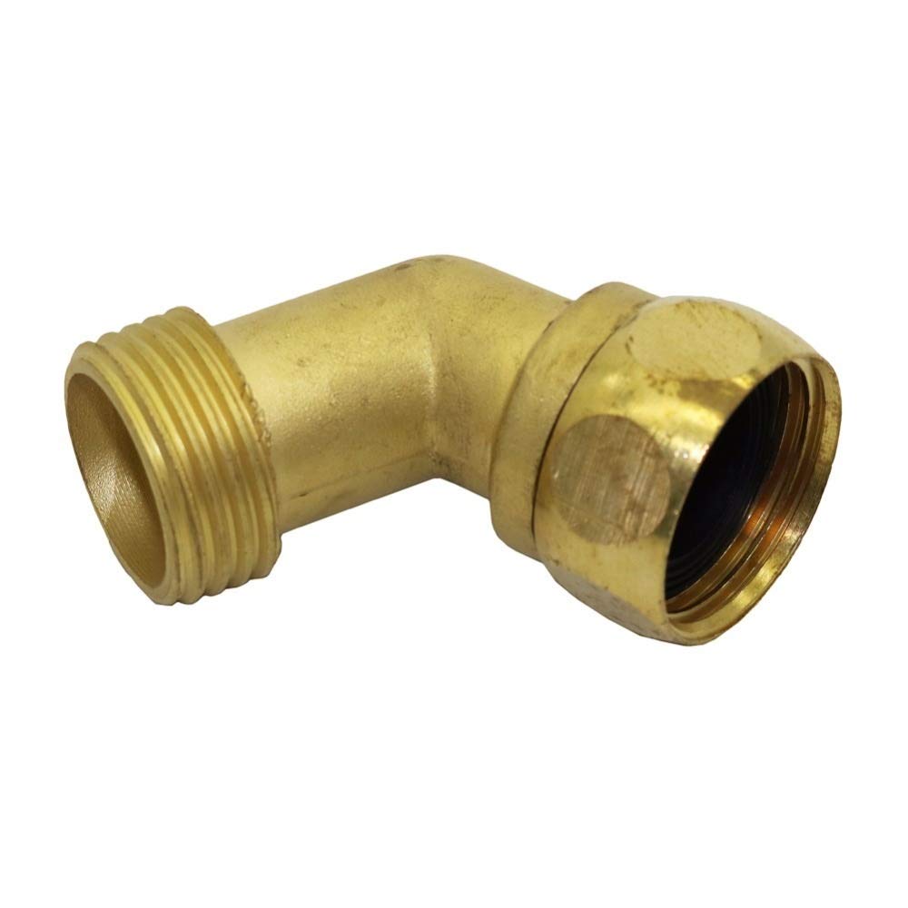 Accessori di Giunzione per Tubi Flessibili Irrigazione connettore Acqua di Rame da 3/4" Femmina a Maschio Filettatura Angolo Giunti Agricoltura Strumenti Micro irrigazione Raccordi 10 pc