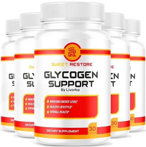 LIVORKA (5 Pack) Sweet Restore Glycogen Support, Sweet Restore Glycogen Support Capsules, Sweet Restore Joint Support Supplement Pills, 150 Capsules for 5 Months
