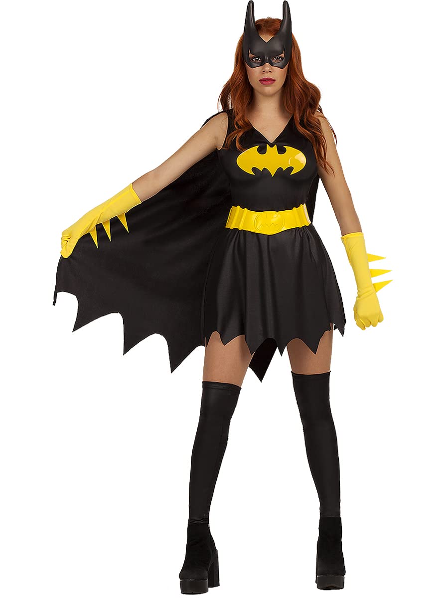 Funidelia | Disfraz de Batgirl para mujer Barbara Gordon, Superhéroes, DC Comics - Disfraz para adultos y divertidos accesorios para Fiestas, Carnaval y Halloween - Morado