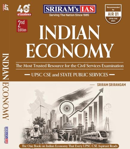 Image of Sriram IAS - Indian Economy - 2nd /Ed. For UPSC & State Public Services - & Updated Edition for 2027 Exams