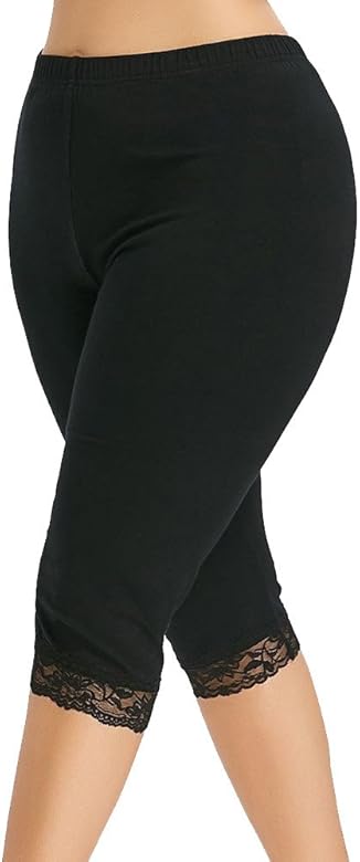 Caprihose schwarz stretch Clearance