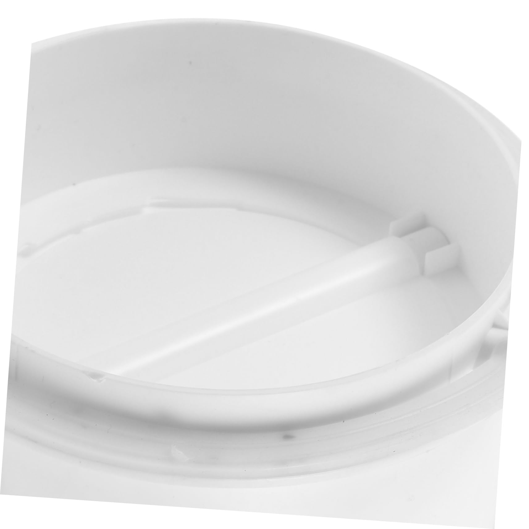 SHINEOFI 3 Pezzi Di Accessori Per Tubi Freschi Adattatore Raccordo Di Ventilazione Flangia Di Collegamento Abs Bianco