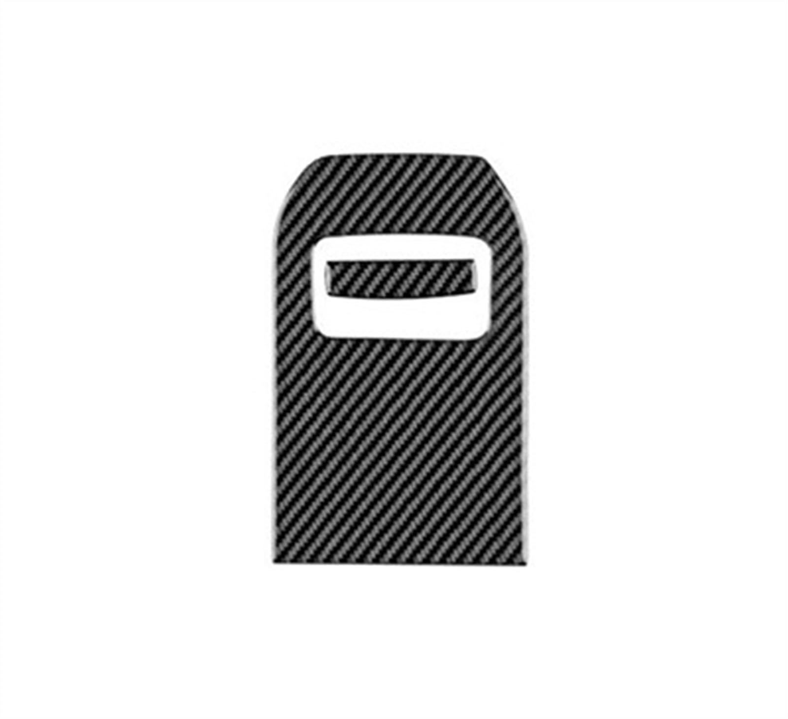 Qibbei Rhd Black Car Driver Seat Storage Box Interior Trim Sticker For Z4 G29 2019 2020 2021 2022 2023 Real Carbon Fiber Stickers(Rhd Black)