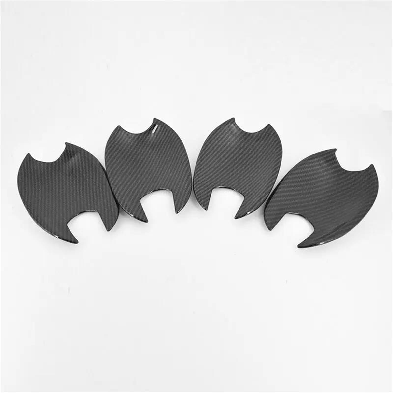 Kjhopy Carbon A Abs Carbon Fiber Car External Side Door Handle Bowl Catch Cover Protection Trim For Mazda For Biante 2008-2016 Exterior Door Handle(Carbon A)