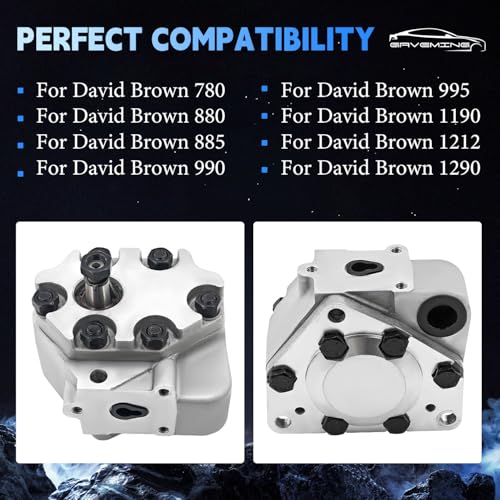 Image of K962635 Hydraulic Pump Fits for David Brown 770 780 880 885 900 990 995 996 1190 1194 1210 1212 1290 1294 Fits for Case 885 990 995 1190 1194 1210 1290 1294 1390 Replaces# K918995 K928575