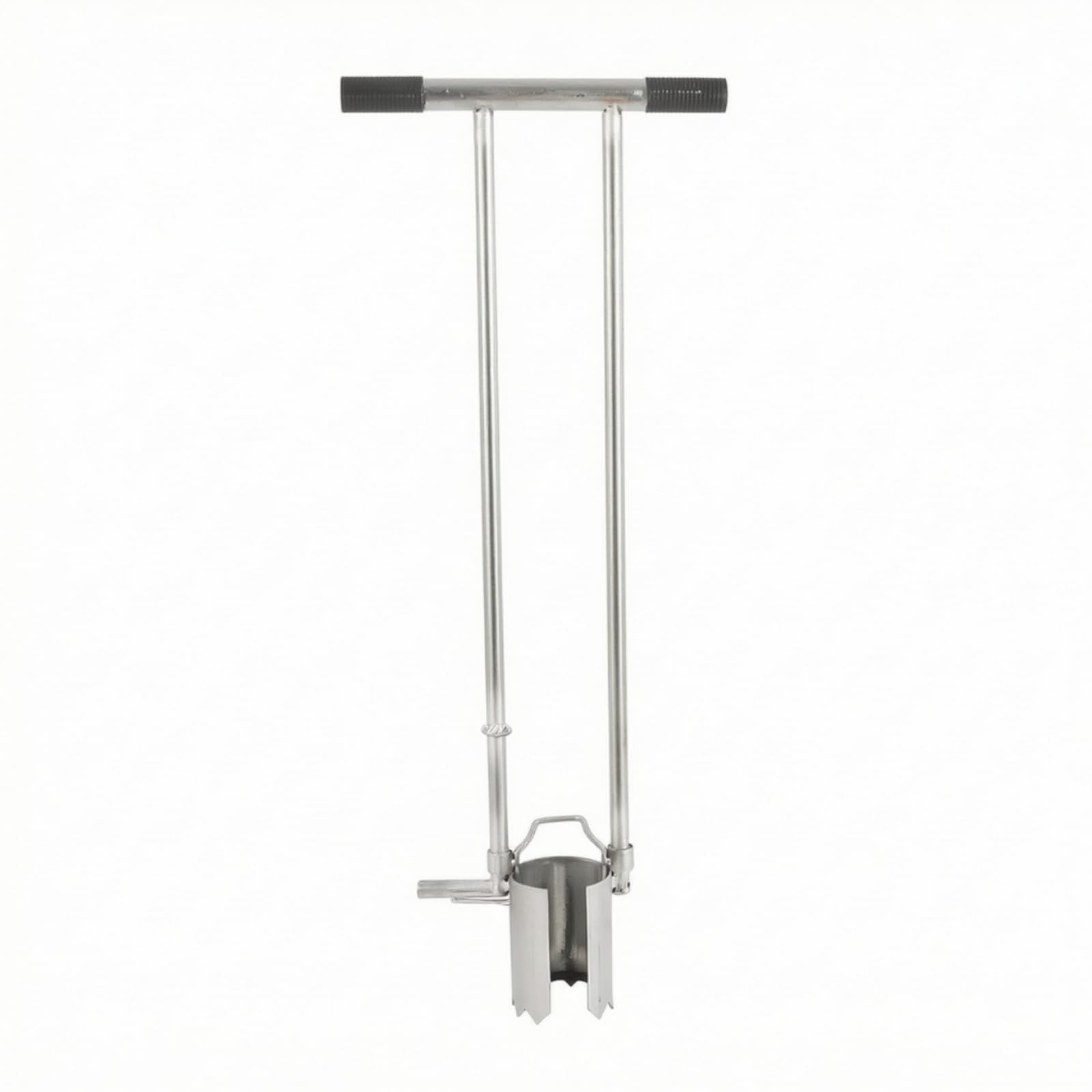 Trapiantatore con Manici Dentellato Trapiantatore a Bulbi Robusto Foraterra per Giardinieri, Agricoltori, Orto, Giardino, Serra, 9 Cm