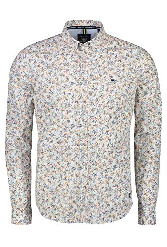 Preisvergleich Produktbild LERROS Hemd mit Allover Print orange,XXXL